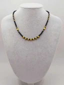 Epic Dream Serisi Onix (Oniks) Taşı Mat 4mm Kolye (5330) thumbnail 5