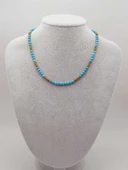 Epic Dream Serisi Turkuaz Taşı 4mm Kolye (54352) thumbnail 5