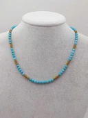 Epic Dream Serisi Turkuaz Taşı 4mm Kolye (54352) thumbnail 3