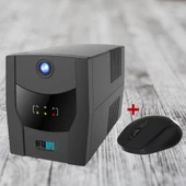 BetaUps 650VA Line İnteractive Ups Kesintisiz Güç Kaynağı (5/15 Dak-12V/7AH*1) - 2