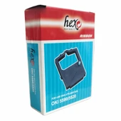 Hex Oki ML-5520, ML-5521, ML-5590, ML-5591 Siyah Muadil Şerit Kartuşu - 3