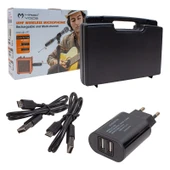 Ayt Magicvoice Mv-19586 Uhf Gitar Tip Kablosuz Mikrofon 6.3mm Kablosuz Gitar Müzik Aleti Cihazı 40 Metre Çekim - 3