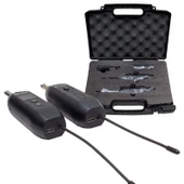 Ayt Magicvoice Mv-19586 Uhf Gitar Tip Kablosuz Mikrofon 6.3mm Kablosuz Gitar Müzik Aleti Cihazı 40 Metre Çekim - 2