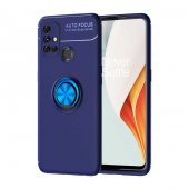 One Plus Nord N10 5G Kılıf Zore Ravel Yüzüklü Silikon Kılıf - 4
