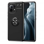 Xiaomi Mi 11 Kılıf Zore Ravel Yüzüklü Silikon Kılıf - 2