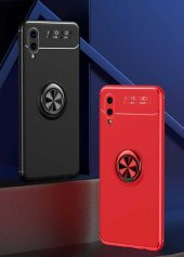 Galaxy A02 Kılıf Zore Ravel Yüzüklü Silikon Kılıf - 12