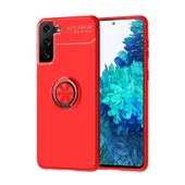 Galaxy S21 Kılıf Zore Ravel Yüzüklü Silikon Kılıf - 3