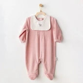 Puppy Gazelle Kadife Bebe Tulum Pink - 1