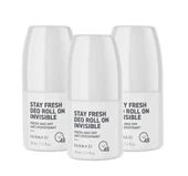 Farmasi Invisible Anti-Perspirant Erkek Deo Roll On 50 ml 3 Adet - 1