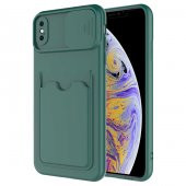 Apple iPhone XS 5.8 Kılıf ​Zore Kartix Kartlık Bölmeli Kılıf - 4