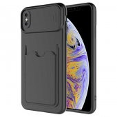 Apple iPhone XS 5.8 Kılıf ​Zore Kartix Kartlık Bölmeli Kılıf - 7