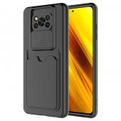 Xiaomi Poco X3 Kılıf Zore Kartix Kartlık Bölmeli Kılıf thumbnail 7
