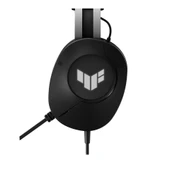 ASUS TUF GAMING H1 GEN II KULAKLIK HAFIF 297G KABLOLU USB-A BAGLANTISI 40MM SÜRÜCÜLER SANAL 7.1 ÇEVRESEL SES TEAM-SPEAK SERTIFIKALI MIKROFON DAYANIKLI KULAK YASTIKLARI PC VE PS5 IÇIN. - 3