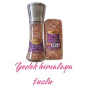 Tempofresh Tuz Değirmeni ve Himalaya Tuzu 240 gr. + yedekli granür tuz 500 gr. - 1