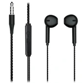 LECOO EH104B 3.5MM JACKLI KABLOLU KULAK İÇİ MİKROFONLU SİYAH KULAKLIK (4172) - 1