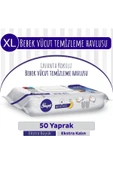 Sleepy XL Lavanta Kokulu Bebek Vücut Temizleme Mendili 50li - 1