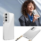 Galaxy A26 Kılıf Airbagli Takılabilir Askı Aparatlı Zore Snap Silikon Kapak - 7
