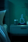 Işıklı Tablo Marketi Gitar Figürlü Neon Gece Lambası - 2