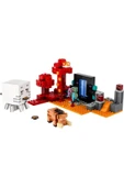 ® Minecraft® Nether Geçidi Pususu 21255  - 8 Yaş ve Üzeri İçin Yapım Seti (352 Parça) - 2