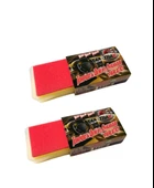 OTO MOTTO Yağlı Sünger Deri Torpido Ayakkabı Tampon Parlatıcı Pratik Sünger Küçük Boy 2 Adet thumbnail 1