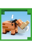 ® Minecraft® Nether Geçidi Pususu 21255  - 8 Yaş ve Üzeri İçin Yapım Seti (352 Parça) - 5