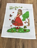 3 Lü Kız Çocuk Okul Beslenme Peçetesi Ve Örtüsü 35 x 50 - 4