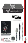 Beşiktaş Orijinal Lisanslı Kalem Bileklik Bloknot Silgi Hediyelik Set - 1