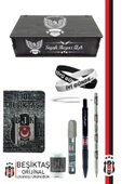 Beşiktaş Orijinal Lisanslı Kalem Bileklik Bloknot Silgi Hediyelik Set - 1