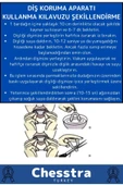 Kutulu Diş Çene Sıkma Gıcırdatma Gece Plağı Koruyucu Önleyici Dişlik Uyku Silikon Aparatı 5 Adet - 3