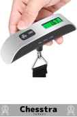 Seyahat Bavul Ağırlık Tartı Dijital Lcd Ekran Göstergeli Çok Amaçlı Taşınabilir Pilli Bagaj Tartısı - 6