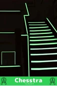 Karanlıkta Işık Veren Yansıyan Kendinden Yapışkanlı Reflektör Yeşil Şerit Fosfor Neon Bant 12 Metre - 5