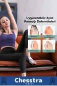 Yumuşak Yıkanabilir Bedensiz Koruma Aparat Sağ Sol Ayak Uyumlu Baş Parmak Kemik Düzeltici 6 Adet - 3