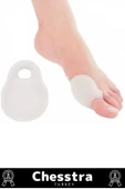 Özel Üretim Kemik Ayak Baş Parmak Bunyon Makarasız Halluks Valgus Silikon Koruyucu 2 Çift - 2