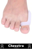 Özel Üretim Kemik Ayak Baş Parmak Bunyon Makarasız Halluks Valgus Silikon Koruyucu 3 Çift - 3