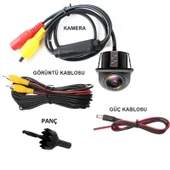 Yate10 Dinamik Hareketli Çizgili Trajectory Tecnology Geniş Açı Arka Görüş Kamerası - 2