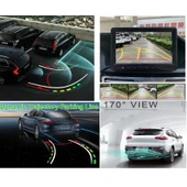 Yate10 Dinamik Hareketli Çizgili Trajectory Tecnology Geniş Açı Arka Görüş Kamerası - 5