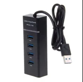 NOROSTECH Usb Girişli 4 Portlu Usb Çoklayıcı Usb Çoğaltıcı Usb Hub Usb 3.0 Laptop Notebook Desktop Pc Uyumlu - 4