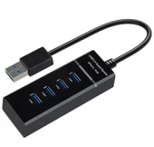 NOROSTECH Usb Girişli 4 Portlu Usb Çoklayıcı Usb Çoğaltıcı Usb Hub Usb 3.0 Laptop Notebook Desktop Pc Uyumlu - 3