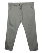 Erkek Büyük Beden 100 Kilo-180 Kilo Arası İçin Uygun Bağcıklı Likralı Boru Paça Kot Pantolon - 5