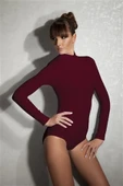 Doreanse 12407 Çıtçıtlı Uzun Kollu Boğazlı Body - 4
