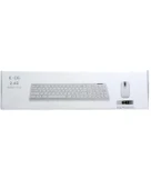 K-06 BEYAZ DOCK WIRELESS KABLOSUZ KLAVYE MOUSE S PL-374 (4172) - 1