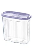 2 Kapaklı Ölçekli Erzak Kuru Gıda Saklama Kutusu Kabı - 1,7 Litre - SA935 (4172) - 5