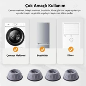Çamaşır Makinesi Titreşim Önleyici Kaydırmaz Vantuzlu Stoper Set (4172) - 2