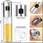Sprey Cam Şişe Zeytinyağı, Sirke Yağ Püskürtücü Yağdanlık 100 ml (4172) - 5