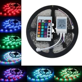 5 Metre Rgb Şerit Led Seti-İç ve Dış Mekan Silikonlu-Tak Çalıştır (4172) - 3