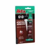 Şeffaf Ekspres Montaj Yapıştırıcı Tüp 50 ML - 30 Adet  (4172) - 1