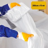 Boya Badana Eşya Koruma Hışır Örtüsü 280cm x 15 mt  Yapışkanlı Hışır Örtü (4172) - 3