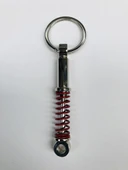 Mega Oto Market Oto Araba Anahtarlık Amortisör Krom Kırmızı Yaylı N11.2941 - 1