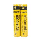 SUNKKO 3.7 VOLT 1000 MAH 14650 ŞARJ EDİLEBİLİR PİL  (TEKLİ) (4172) - 2