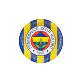 Fenerbahçe Karton Tabak 23CM 8li - 1